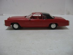 Jo-Han Red 1976 Cadillac Eldorado Rancher 1/25 Scale Built Model Kit #GC-3300