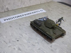 MIR / Roco Minitank Compatible WWII Russian T-34/76 & Aifix Soldiers Lot#7221B©