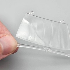 AMT/ERTL 1/25 Bill Elliott Thunderbird 6740 Parts Kitbash Clear Windshield Scuff