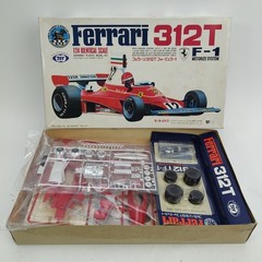 Marui 1/24 Ferrari 312T F-1 Motorized Plastic Model Kit MT-77-W06-600 JAPAN MADE