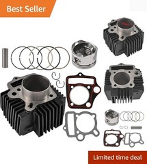 52.4mm Engine Parts Cylinder big bore kits with Gaskets and Piston Set for 4 …