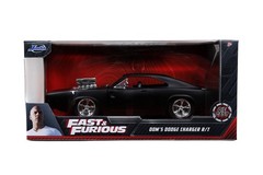 1:24 FAST & FURIOUS DIECAST MINICAR DOM’S 1970 DODGE CHARGER R/T (MATTE BK) [Par