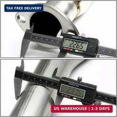 DNA MOTORING CBE-HC922-NRT Stainless Steel Cat Back Exhaust System [Compatible w