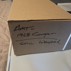 AMT 1968 Mercury Cougar XR7. SEALED RARE side opening box. #5328