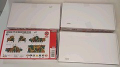 Airfix 1/76 & 1/72 Scales Plastic Model Kits Lot Of 4