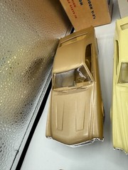 7 NOS Johan 1968 AMC Javelin SST Dealer Promo Cars w/ Original Boxes & CASE BOX