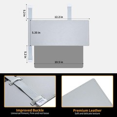 Uxcer Polarized Sun Visor Extender UV400 PC Lens Gray Sunshade Blocker