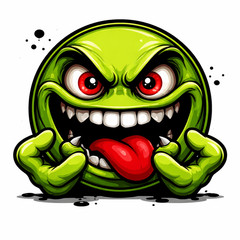Green Faces of Evil – 1:24 Scale Waterslide Decals