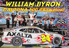 Salvino Jr. 2024 Byron Chevy Camaro Z1 Daytona 500 Champ NASCAR model kit 1/25