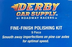 DERBY Car Supply Fine Finish Kit 773176(2) / Deluxe Kit 773119 Roadway Racers /
