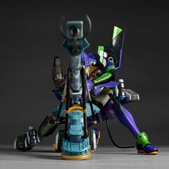 Kaiyodo Evangelion ARTPLA Sculpture Works EVA 01 Operation Yashima Model Kit