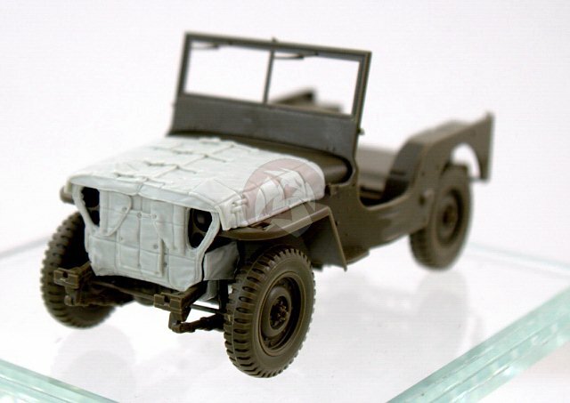 Panzer Art 1/35 Winter Canvas Cover for Willys MB US Army 4×4 Jeep WWII RE35-713