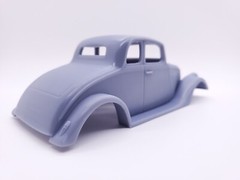 1933 Willys Coupe – 1:25 Scale Resin – Body Only – Classic Diecast Vehicle Car
