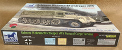 BRONCO CB35172 Schwere Wehrmachtschlepper sWS General Cargo Version Photo-Etched