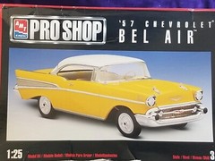 1957 Chevrolet Bel Air ENGINE TRANSMISSION MOUNTS from AMT 1:25 Model Kit 57