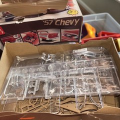 AMT ERTL Vintage ’57 CHEVY BEL AIR HARDTOP 1:25 Scale Model Kit. AMT# 6563 #718