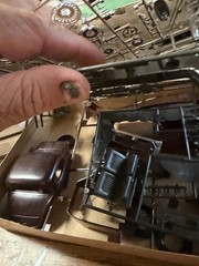 4 Johan 1/25 Kits 31 Cady, 35 Mercedes, 31 Teddy Fleetwood, Chrysler Turbine Car