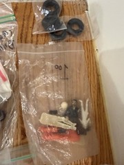 Vintage Lot Of Model Car Kit Tires And Rum Lot