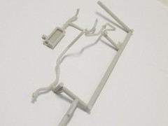 1958 Edsel Pacer EXHAUST from AMT 1:25 Model Kit 58