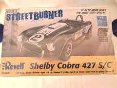 Revell STREETBURNER Ford Shelby Cobra 427 S/C Scale 1/24 Model Kit 85-2828 NIB