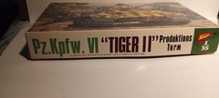 Two 1/35 military plastic model kits tanks.