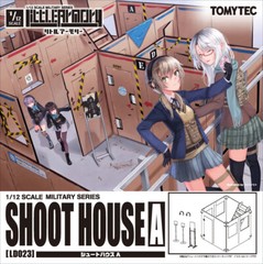 TomyTec Little Armory 1/12 LD023 Shoot House A Plastic Model Kit