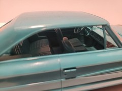 M131. 1964 FORD GALAXIE 500 XL DEALER PROMO MODEL CAR 1/25 Scale TURQUOISE