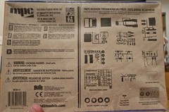 SKILL 2 MODEL KIT 1984 GMC PICKUP TRUCK DESERTER MOLDED IN WHITE 1/25 MPC MPC847