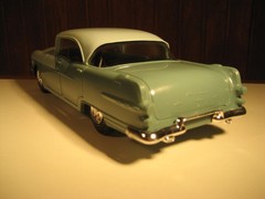 1956 Pontiac Star Chief Dealer Promo Med Blue/Lt Blue w/ Box 1/25th Scale