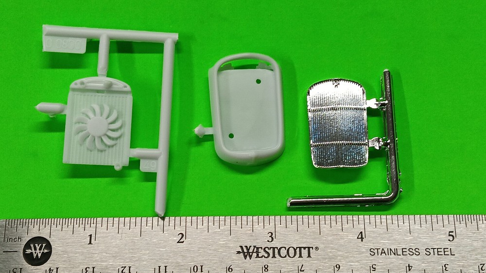 Chrome Grille Radiator Shell Highboy 1/25 1932 Ford Roadster Hot Rod Rat Parts