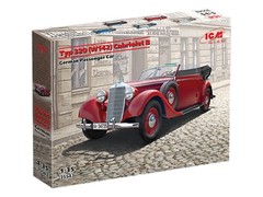 ICM 35543 German Passenger Car Typ 320 (W142) Cabriolet B 1/35