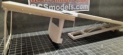 3 Car Flat Bed Wrecker Tow Truck Bed 1:25 scale kit Diorama Assembly required