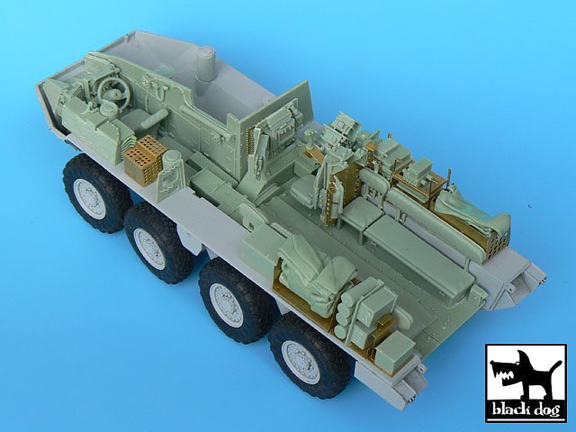 Black Dog 1/35 M1126 Stryker ICV Interior Detail Set (for AFV Club 35126) T35001