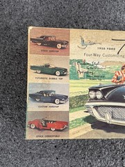 Monogram 1958 Ford Thunderbird Customizing Kit 1:24 Partially Assembled