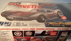 MPC 1977 Corvette Factory Sealed Model Kit 1:25 Scale, Sealed (B259)