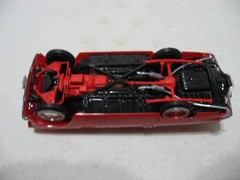 Monogram Red 1956 Ford Thunderbird T-Bird 1/24 Scale Built Model Kit #2289