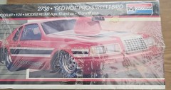 Monogram Red Hot Pro Street T-Bird Complete Kit #2738 1/24 Factory Sealed Rare