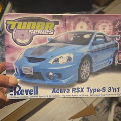 Revell Tuner Series Honda Civic Acura RSX Eclipse Focus SVT 1:25 Model Kit
