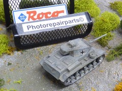 Roco Minitanks Painted WWII German Panzer III Medium Tanks Lot #9845B©
