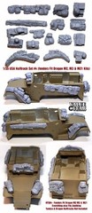 1/35 Halftrack Fender & Pack Set #4 USA WWII (Fits Dragon M2 M3 M21)- Value Gear