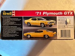 Revell 1/24th Scale Model Kit – ’71 Plymouth GTX