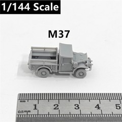 US Army M37 Truck, 3D Printed ,1/144 Scale Mini Tank Model,Resin