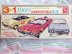 *ULTRA RARE! ***FACTORY-SEALED *ORIGINAL VINTAGE AMT 1960 EDSEL CONV KIT ***NIB!