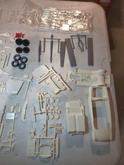 A9E AMT 1950 Ford Convertible Customizing Series 1:25 Model Kit #6831 Complete