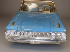 AMT 1960 Mercury Park Lane Custom Convertible Screw Bottom Built Model Car Kit