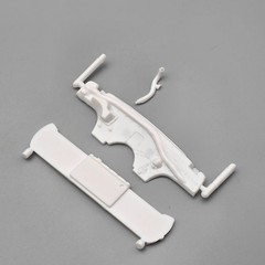 AMT 1/25 1969 Ford Galaxie Parts Kitbash Firewall Radiator & Hose