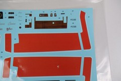 Revell 69 Camaro Z-28 Foose Edition 1:12 Model Kit Parts Decals Only *damaged*