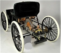 Henry Ford Built Original Concept Car Before Model T Metal Body Antique Promo