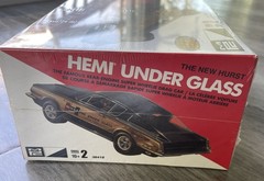 HURST HEMI UNDER GLASS Plymouth Barracuda MPC Model Kit #38418 1/25 SEALED BOX