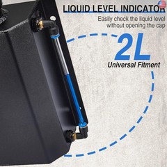 Universal Coolant Overflow Tank,Aluminum Radiator Overflow Tank,Coolant